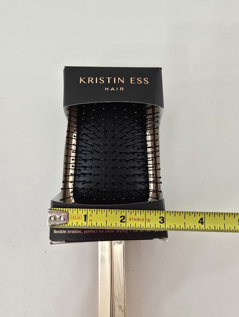 Kristin Ess Style Assist Hair Large Paddle Brush Hairbrush Professional Styling - Picture 10 of 10